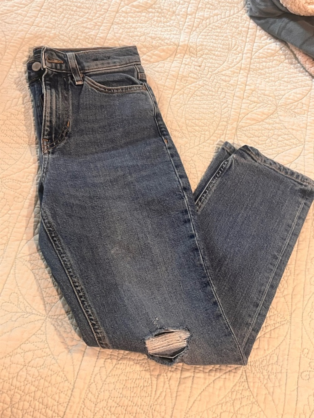 Banana Republic Dark Blue High-Rise Denim Jeans